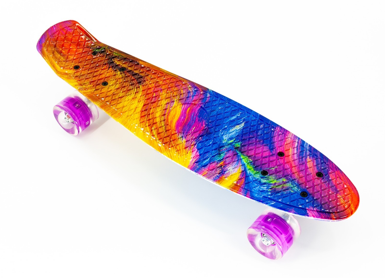 

Пенни борд Penny Board HB-23 New со светящимися колесами Разноцветный