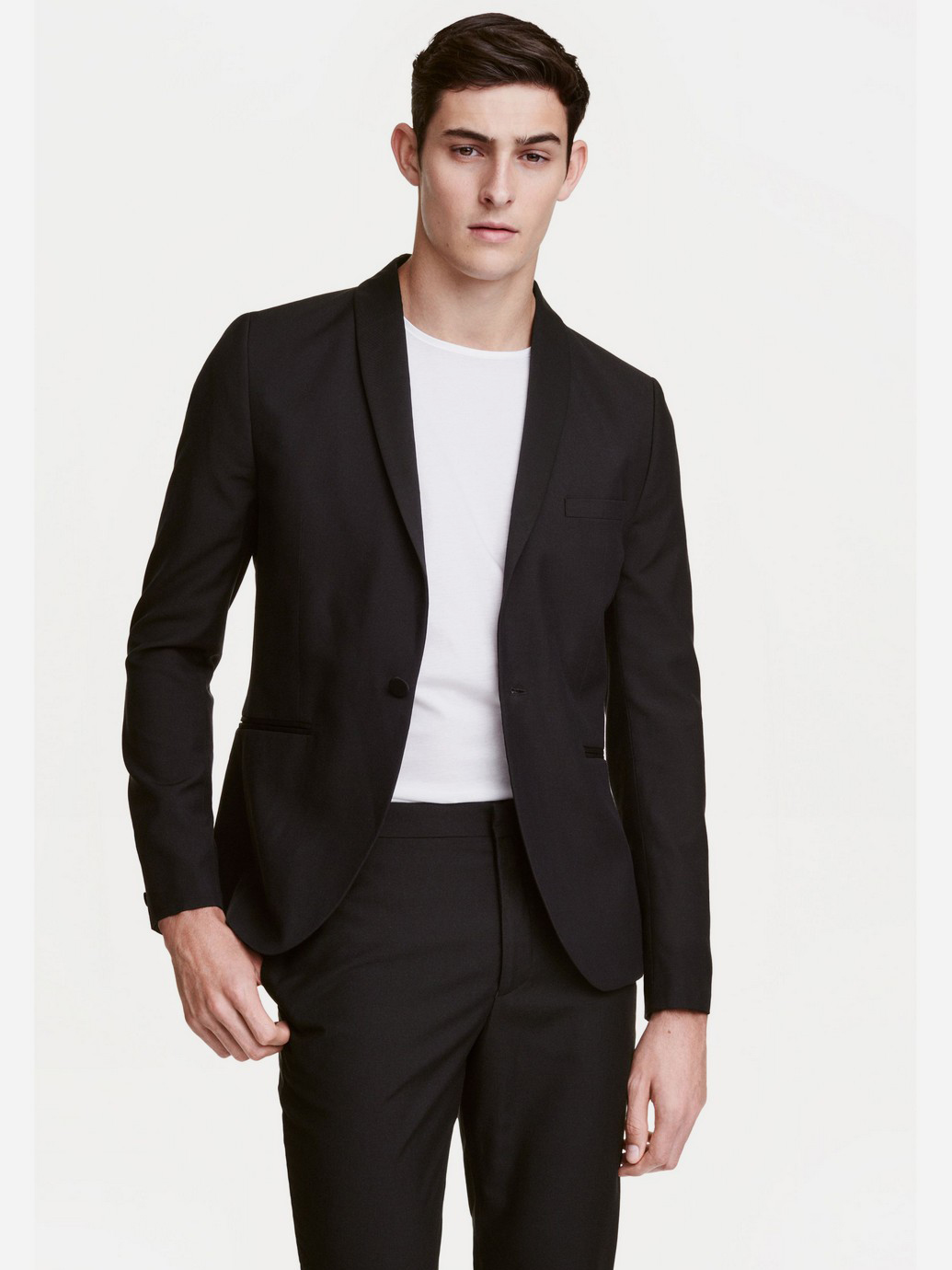 

Пиджак H&M 0391736-4  Черный, Пиджак H&M 0391736-4 60 Черный
