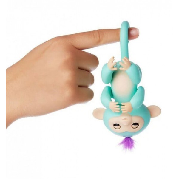 

Интерактивная обезьянка Fingerlings Happy Monkey ФиолетоваяБирюза