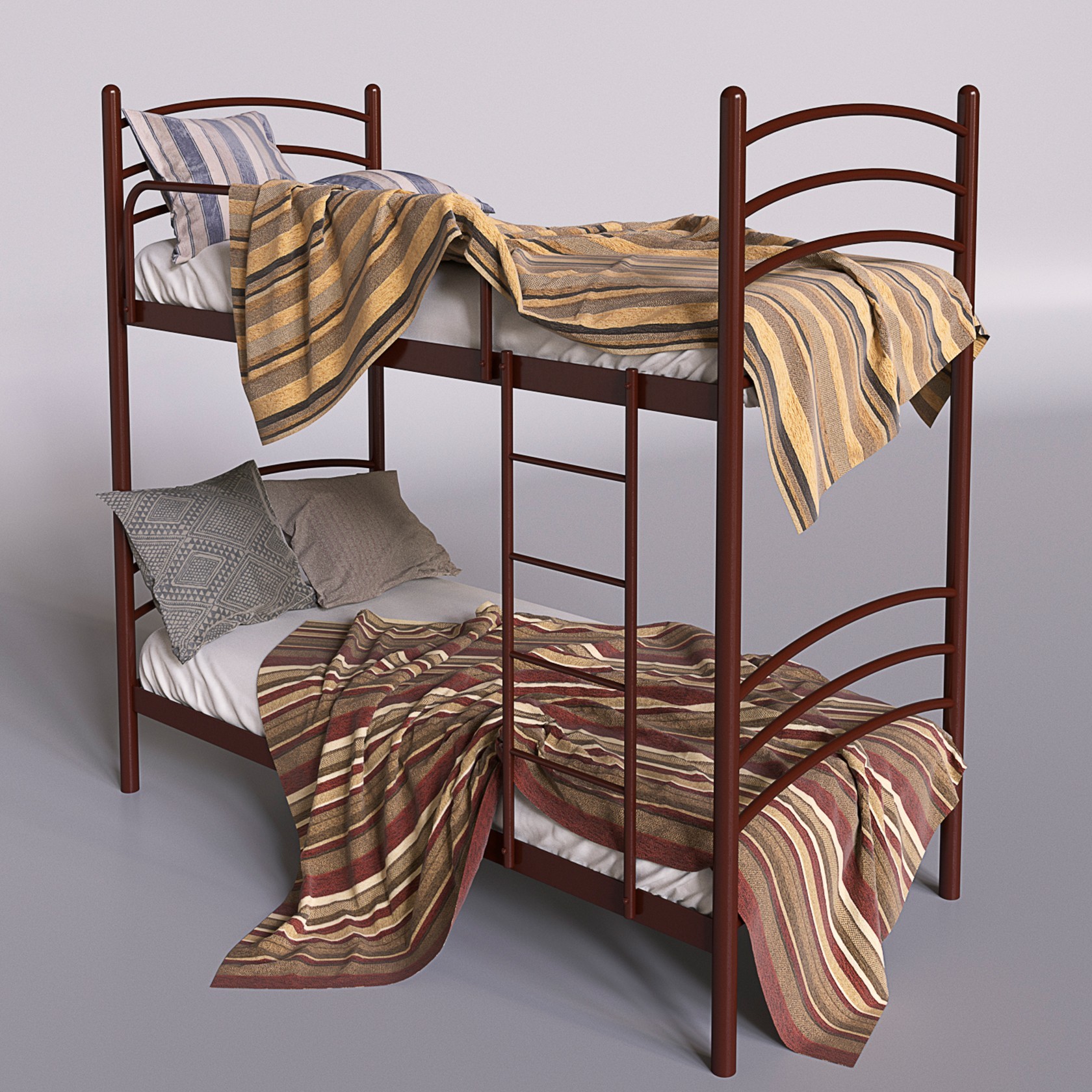 

Кровать Маранта двухъярусная Черная 80х200 см 281153_03