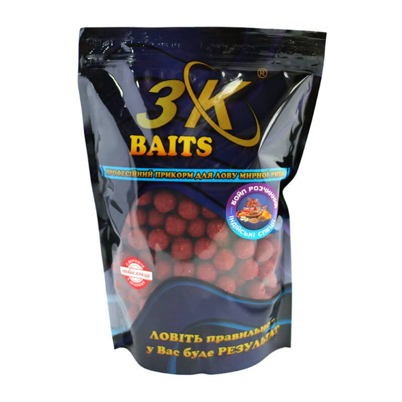 

Бойл 3KBaits растворимый пылящий Индийские специи 16мм 800г (3KB1163)
