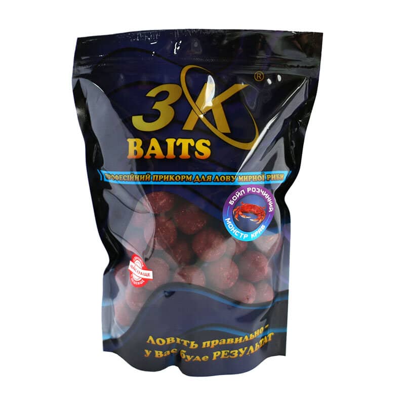

Бойл 3KBaits растворимый пылящий Монстр краб 24мм 800г (3KB1172)