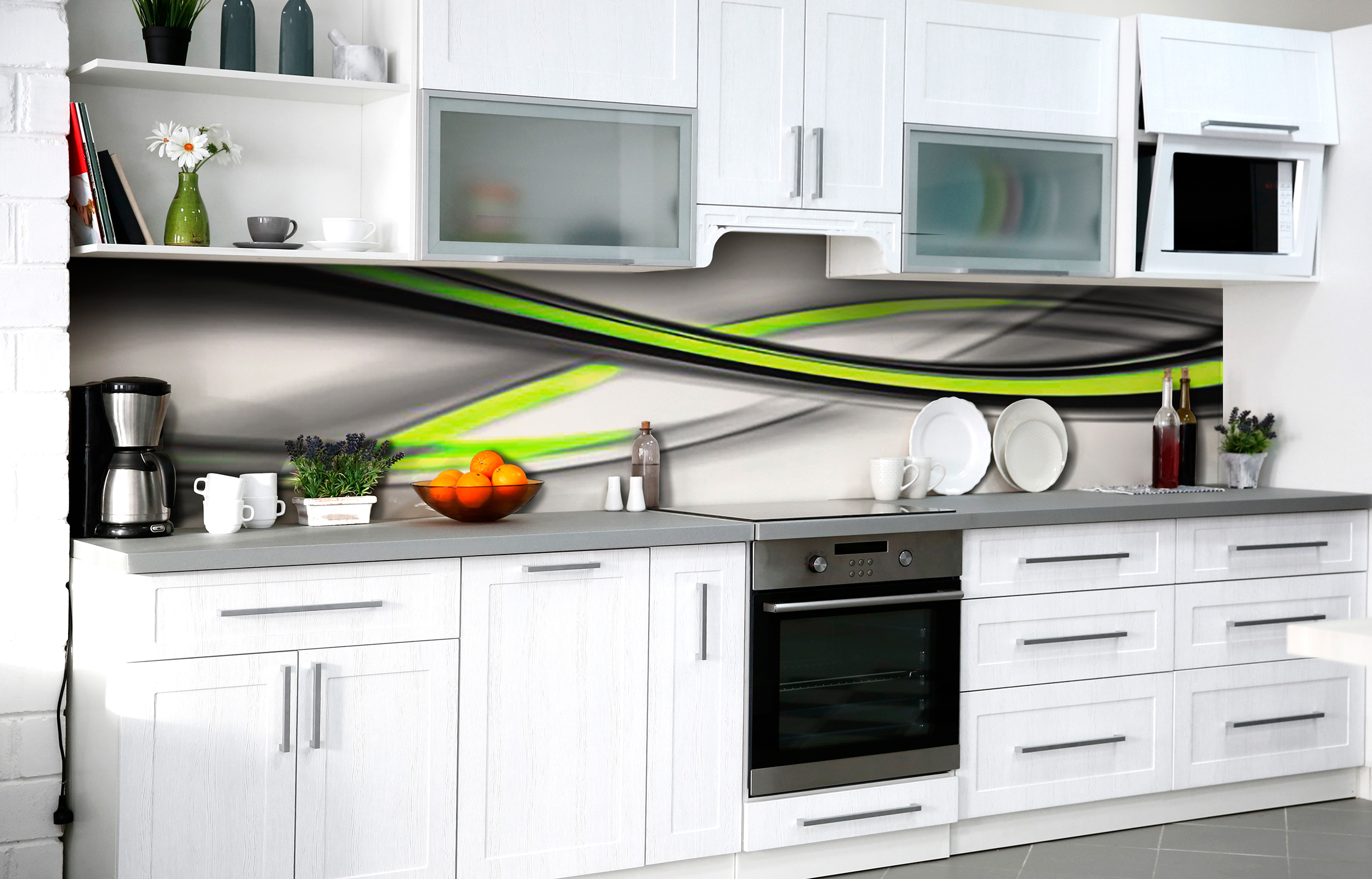 

Скинали на кухню Zatarga Гибкость линий 650х2500 мм (Z182982/1)