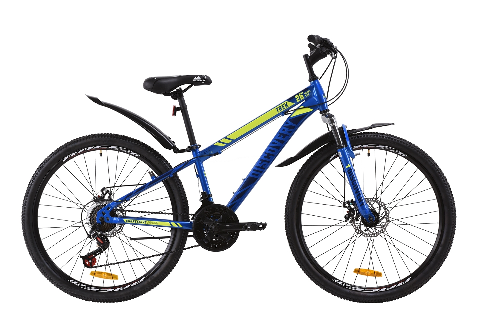 

Велосипед 26" Discovery TREK DD 13" синий 2020