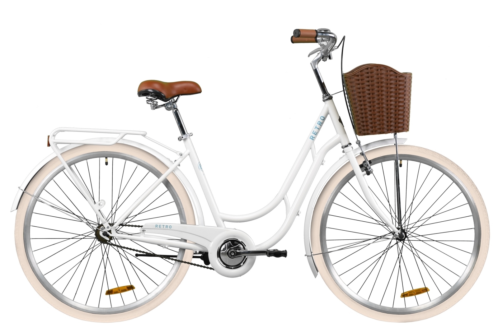 

Велосипед 28" Dorozhnik RETRO 19" белый 2020