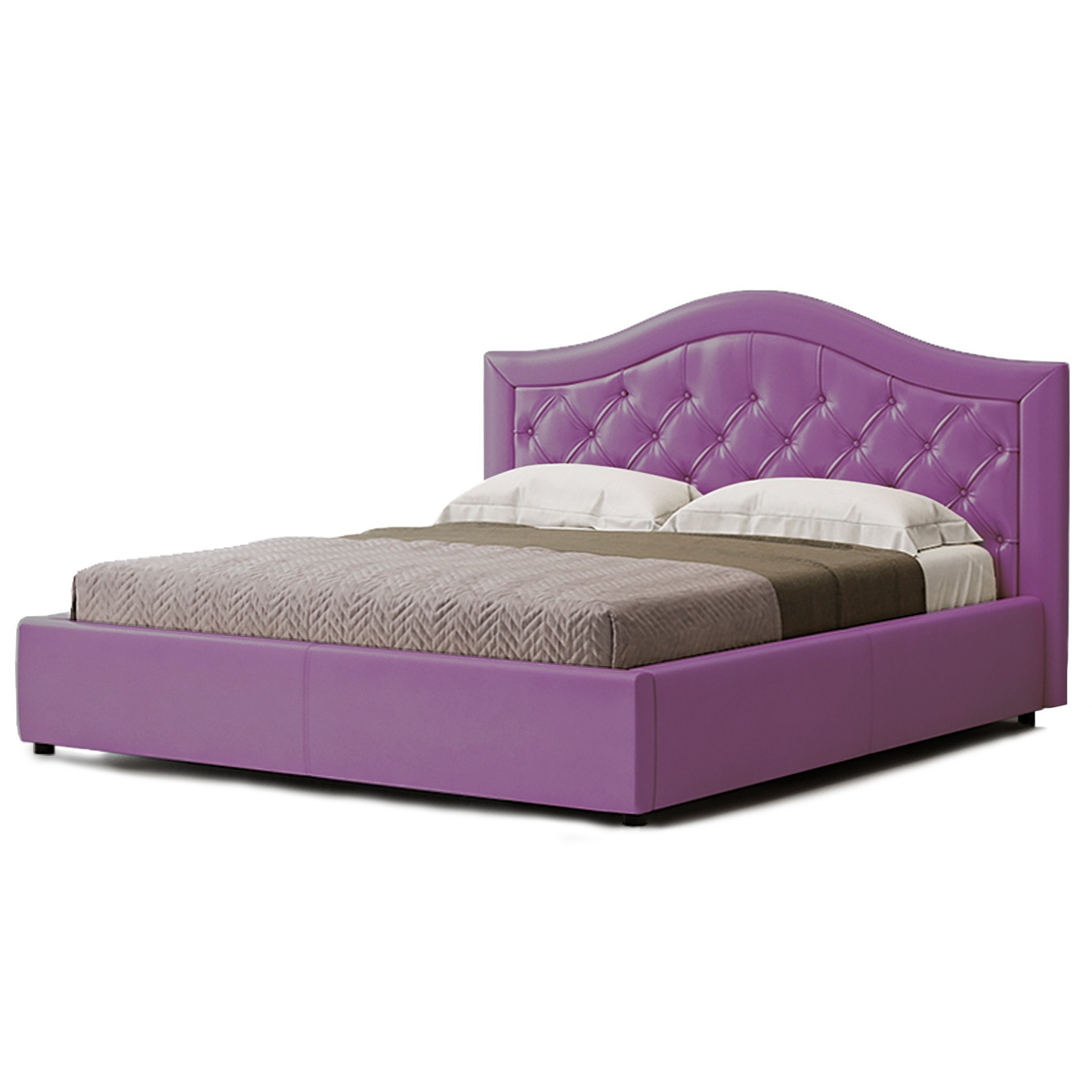 

Кровать Севилья II (Green Sofa) Фиолетовая 140х200 см 381138_17