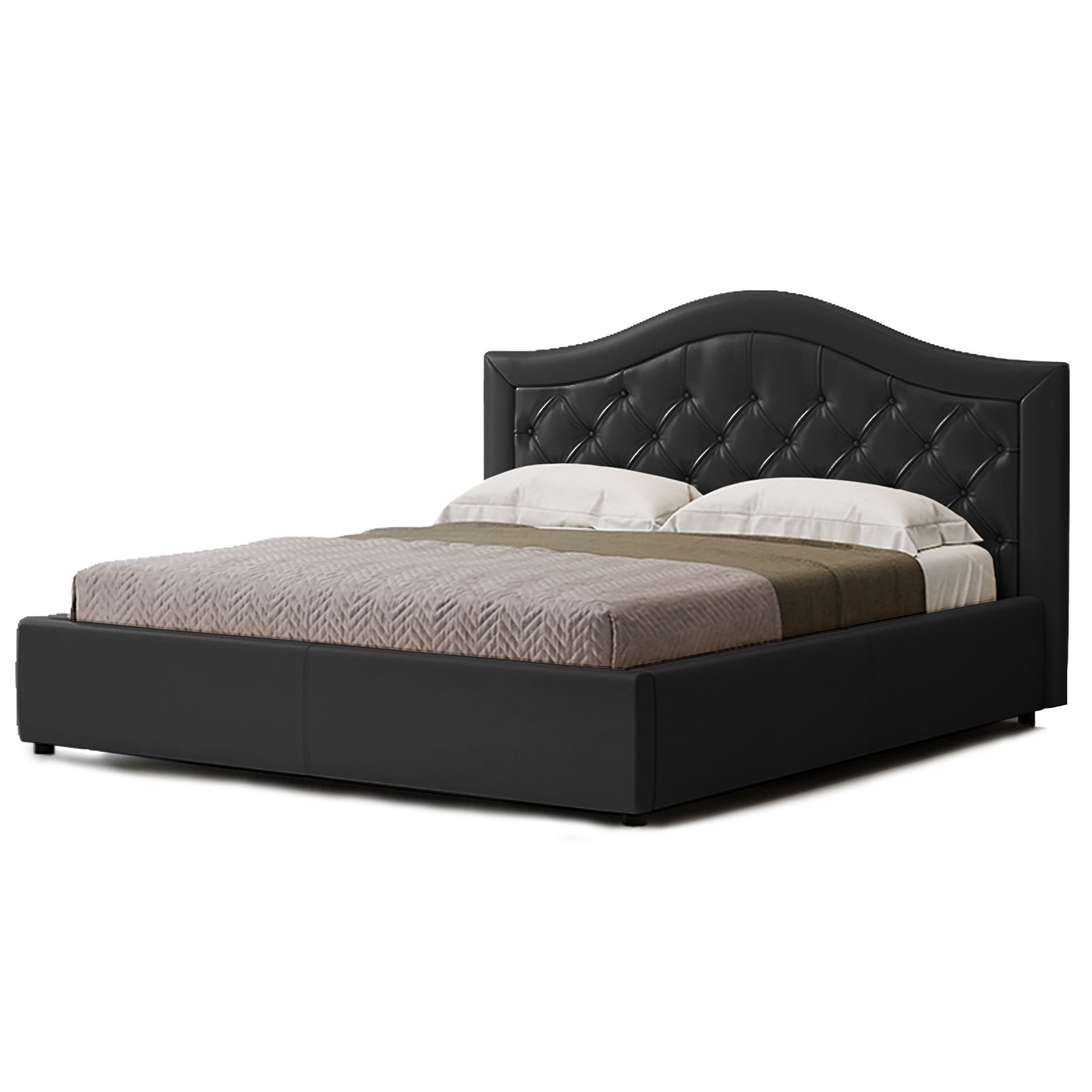 

Кровать Севилья II (Green Sofa) Черная 120х200 см 381138_21