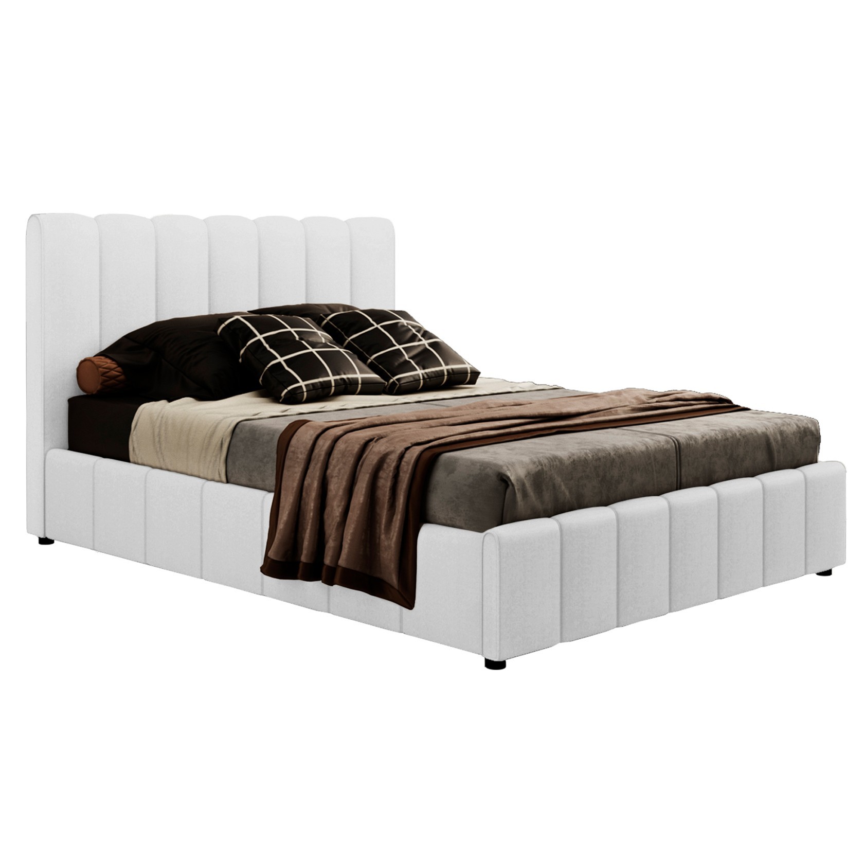 

Кровать Лондон (Green Sofa) Белая 160х200 см 381117_48