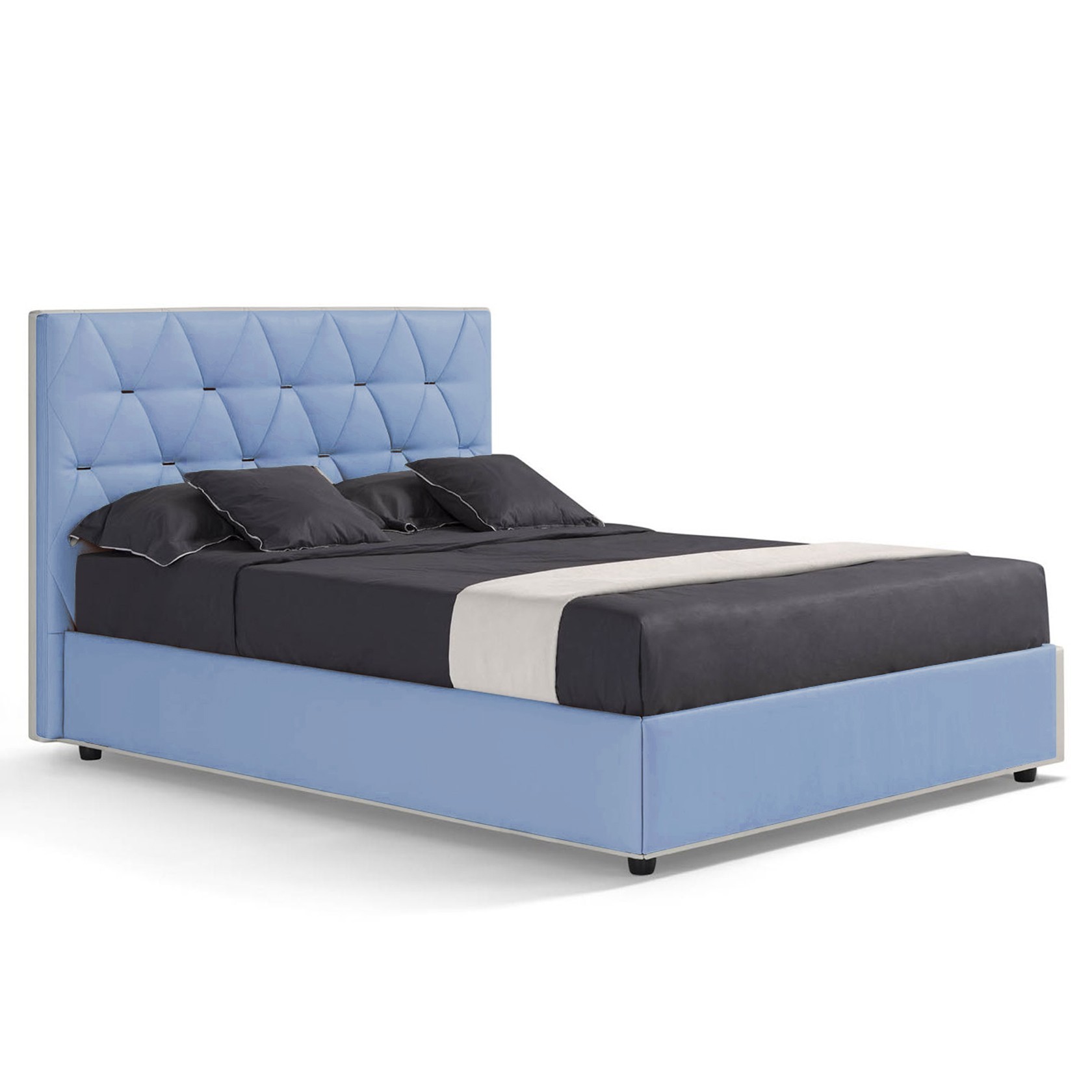 

Кровать Нью-Йорк ромбы люкс с механизмом (Green Sofa) Голубая 120х200 381161_11