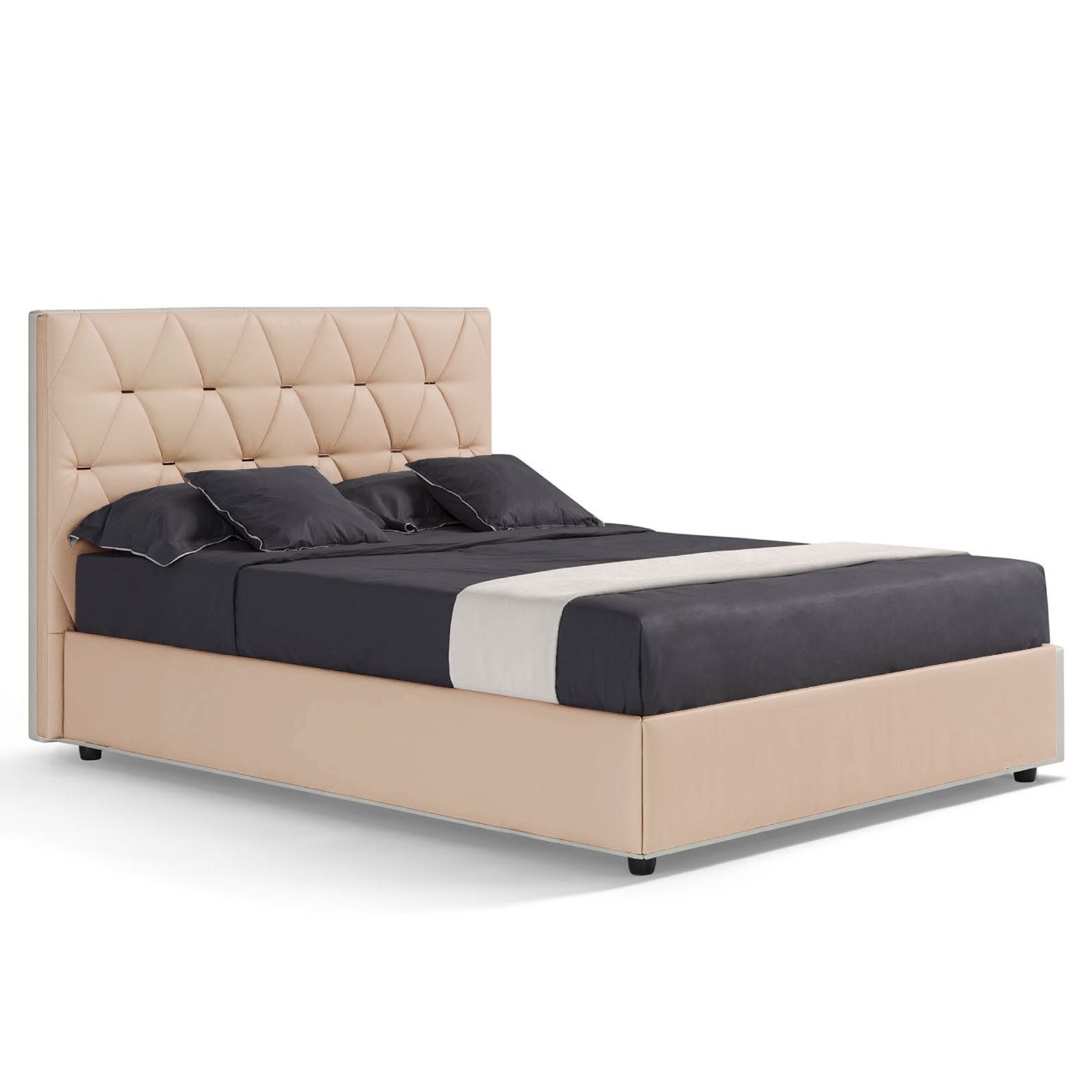 

Кровать Нью-Йорк ромбы люкс с механизмом (Green Sofa) Бежевая 200х200 381161_05