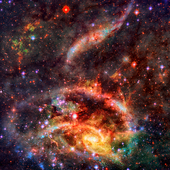 

Фотообои Космос 'Космос' (3060) , Фреска