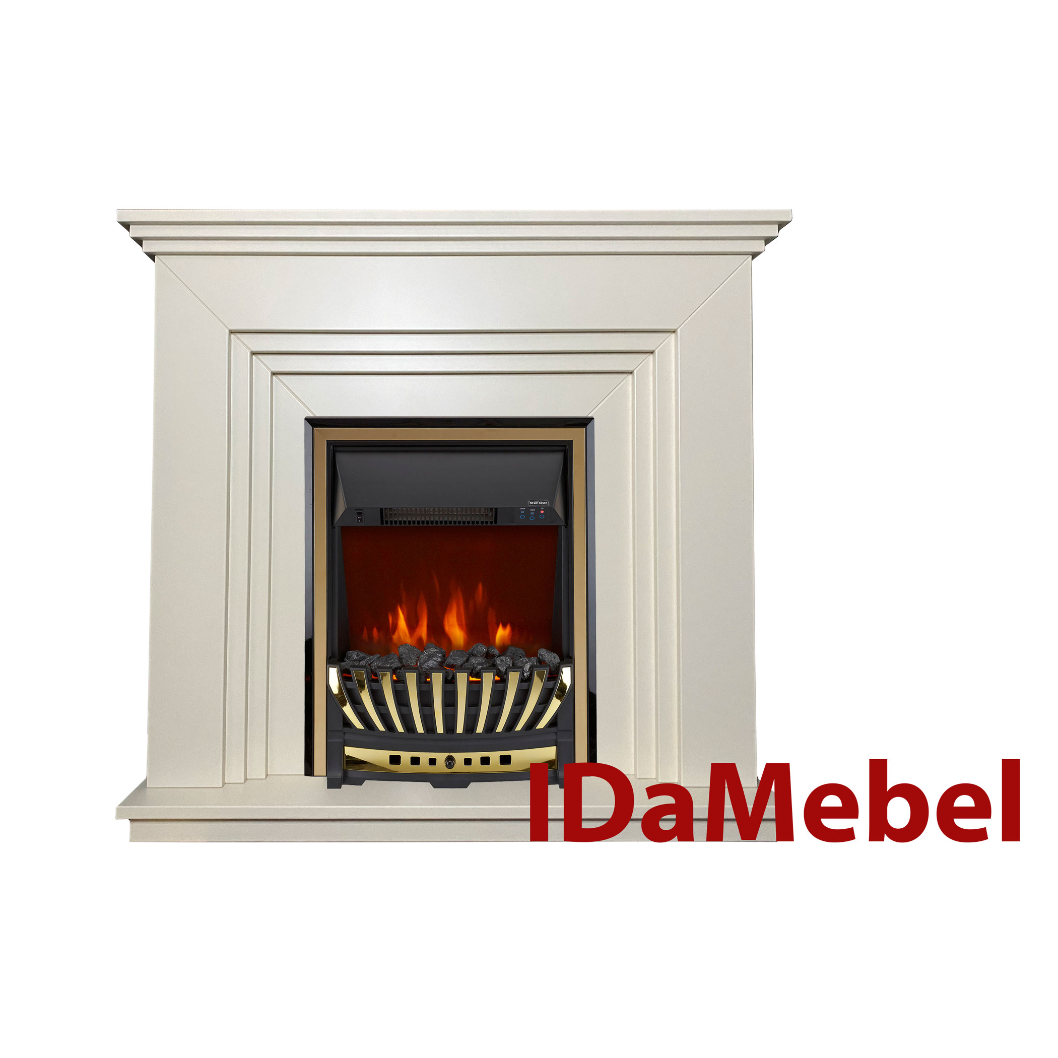 

Каминокомплект IDaMebel Gloria Белый Aspen Gold