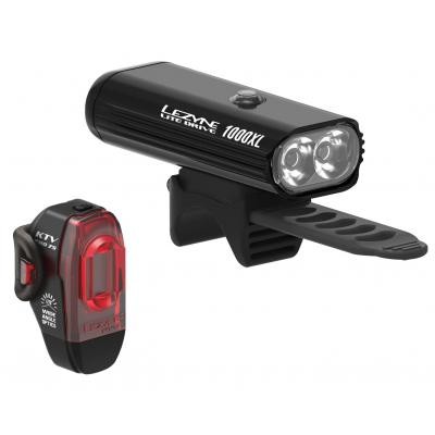 

Комплект велофар Lezyne Lite Drive 1000XL/KVT PRO Pair 1000/75 Lm Black (4712806 002480)