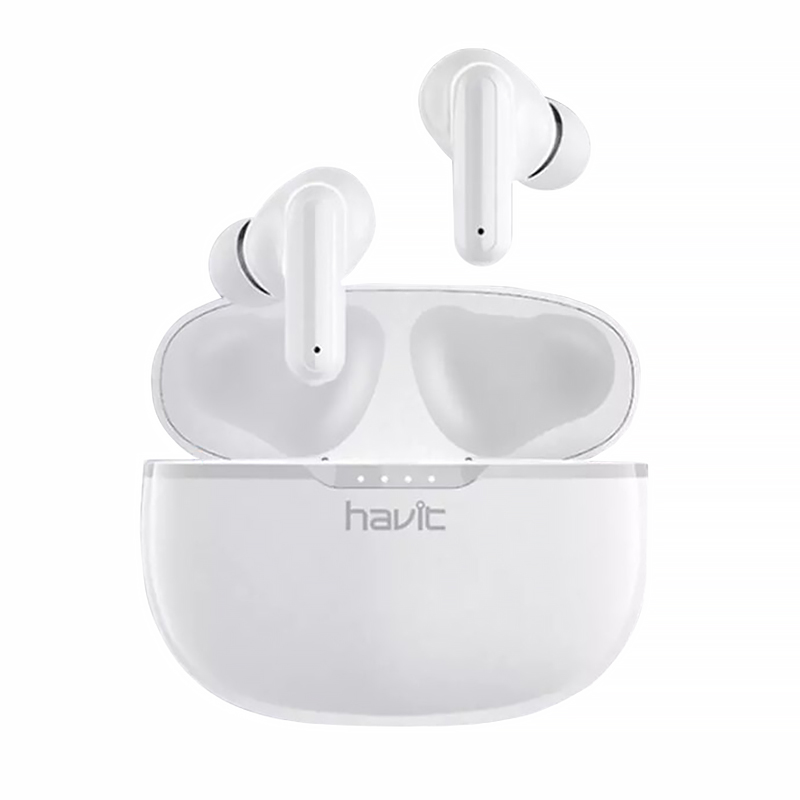 

Беспроводная Bluetooth гарнитура Havit I99 White (7023-22488)