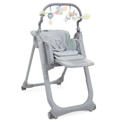 

Стульчик для кормления Chicco Polly Magic Relax New Голубой (79502.24)