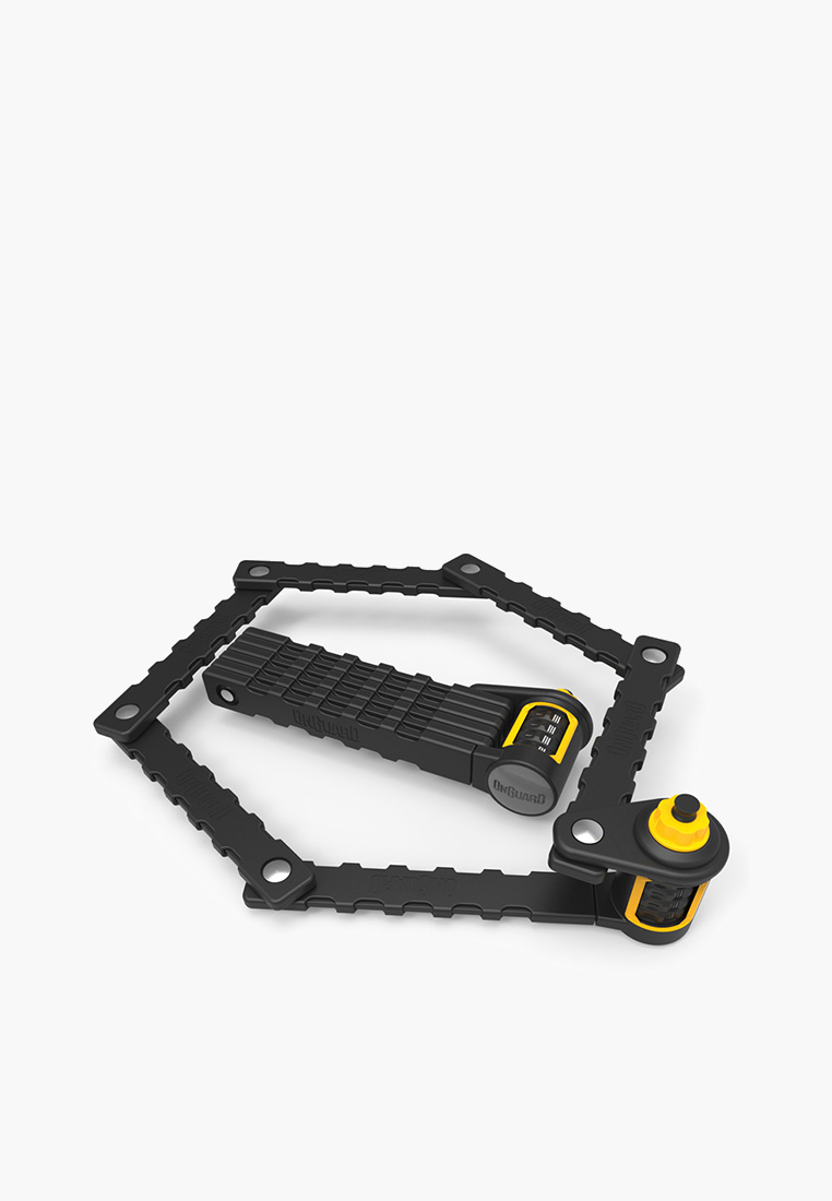

Велозамок кодовий Onguard 8115 K9 Heavy Duty Combo 88,5см Чорний