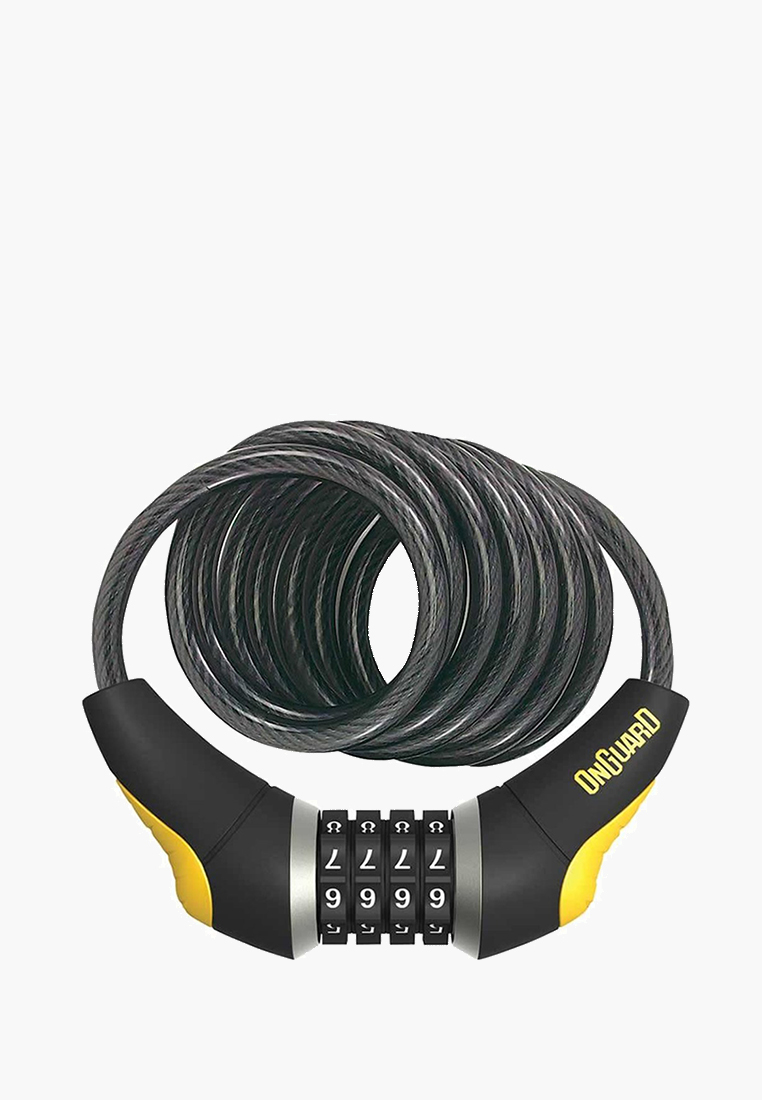 

Велозамок кодовий Onguard 8031 DOBERMAN 185см х 12мм Чорний