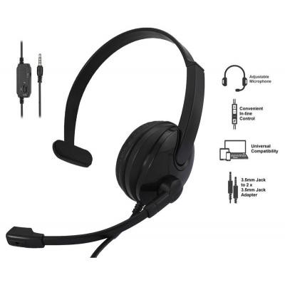 

Наушники 2E CH12 Mono On-Ear 3.5mm / 2*3.5mm (2E-CH12MJ)