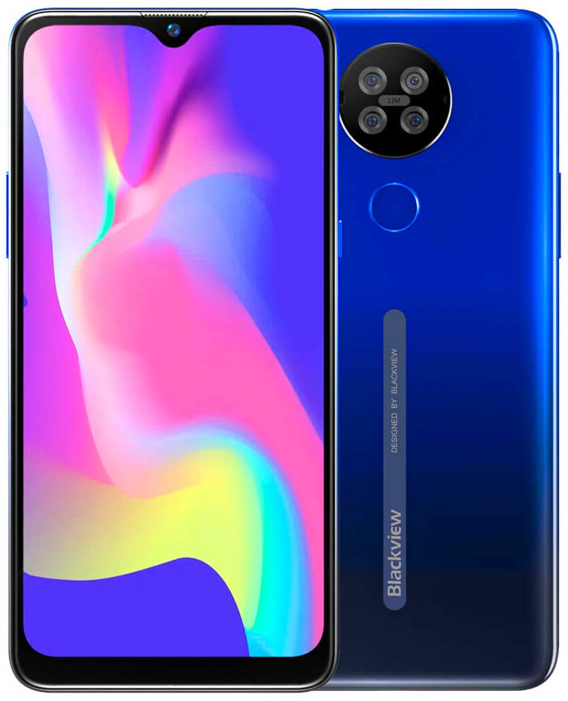 

Мобильный телефон Blackview A80S (4+64Gb, АКБ 4200 мАч) Blue