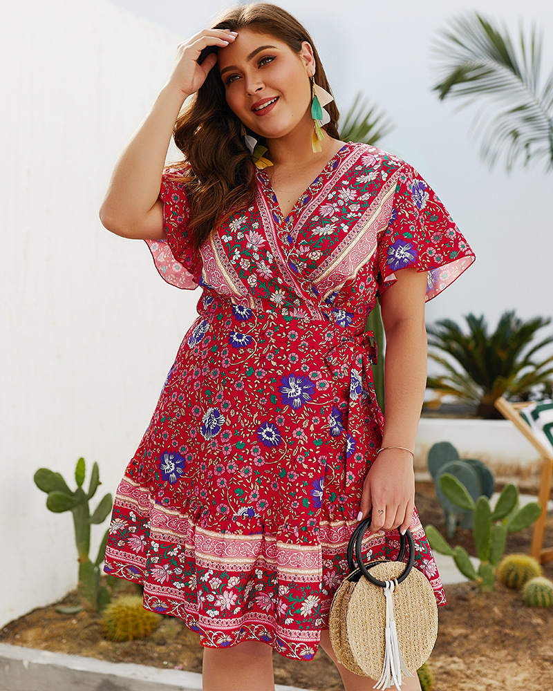

Платье женское в стиле Бохо Eastern tale Berni Fashion PLUS (XXL) Красный