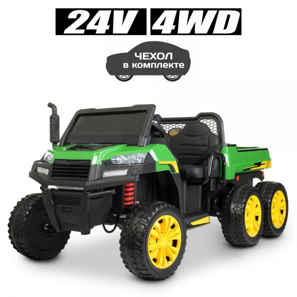 

Электро-/Веломобиль Джип Bambi Racer M 4285EBLR-5(24V) Зеленый (BAM003293)