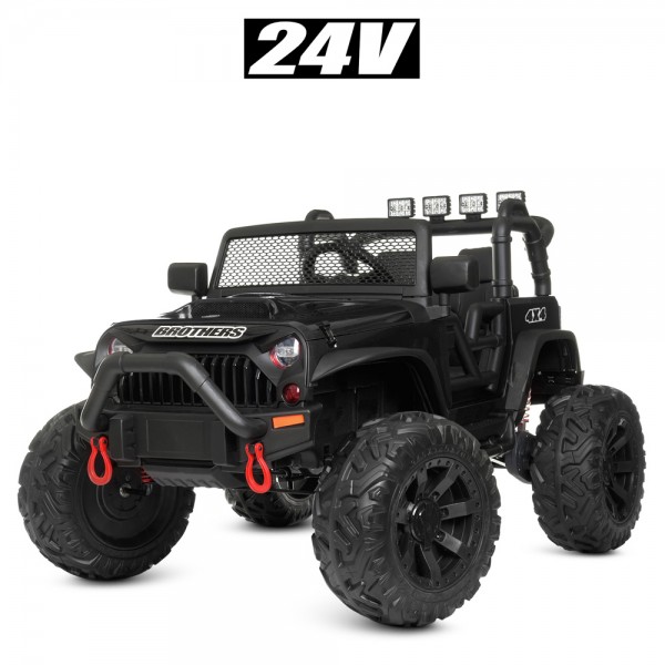 

Электро-/Веломобиль Джип Bambi Racer M 4553EBLR-2(24V) Черный (BAM003254)