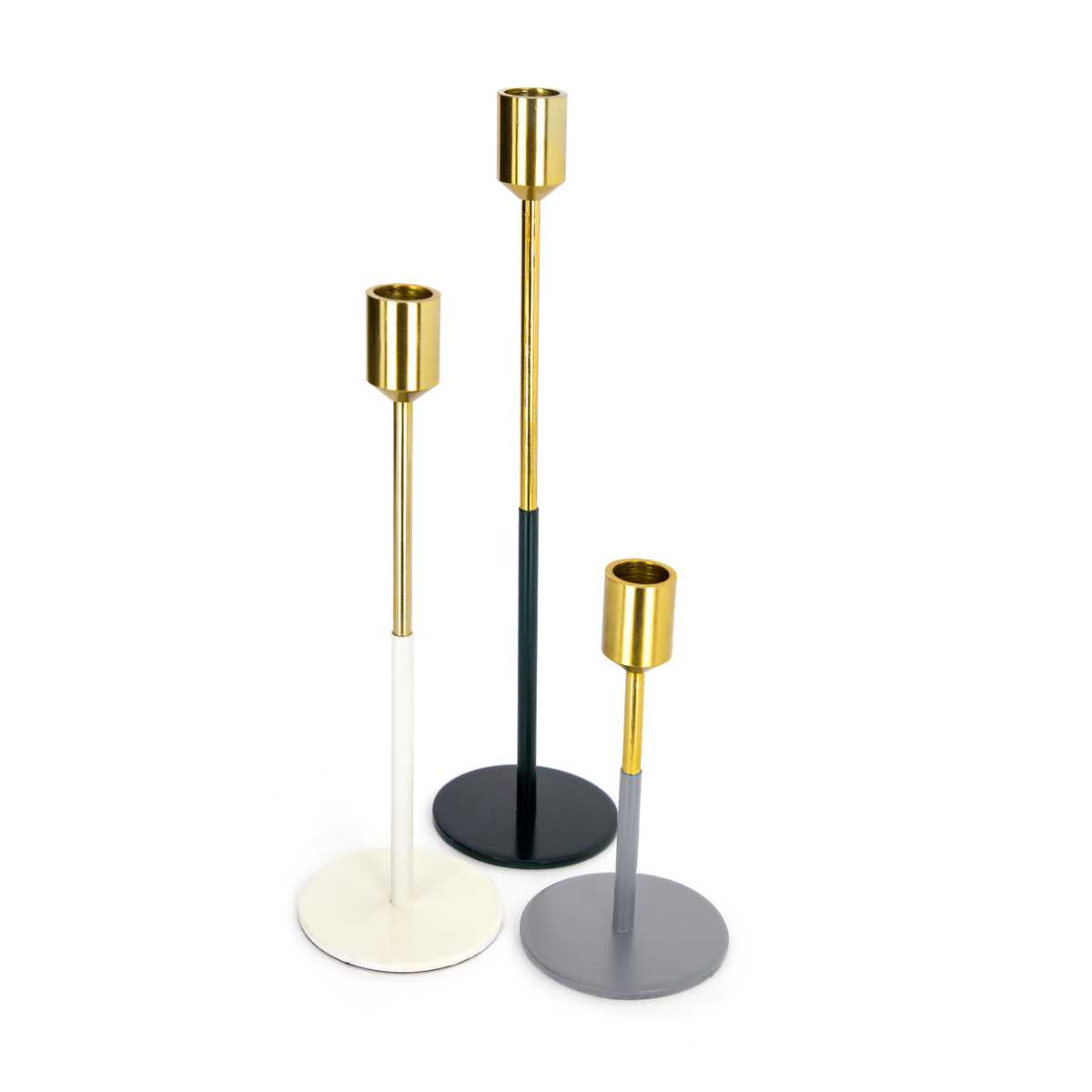 

Набор подсвечников Arhome Flame M130/3 Gold/White/Black/Grey T2ZL4