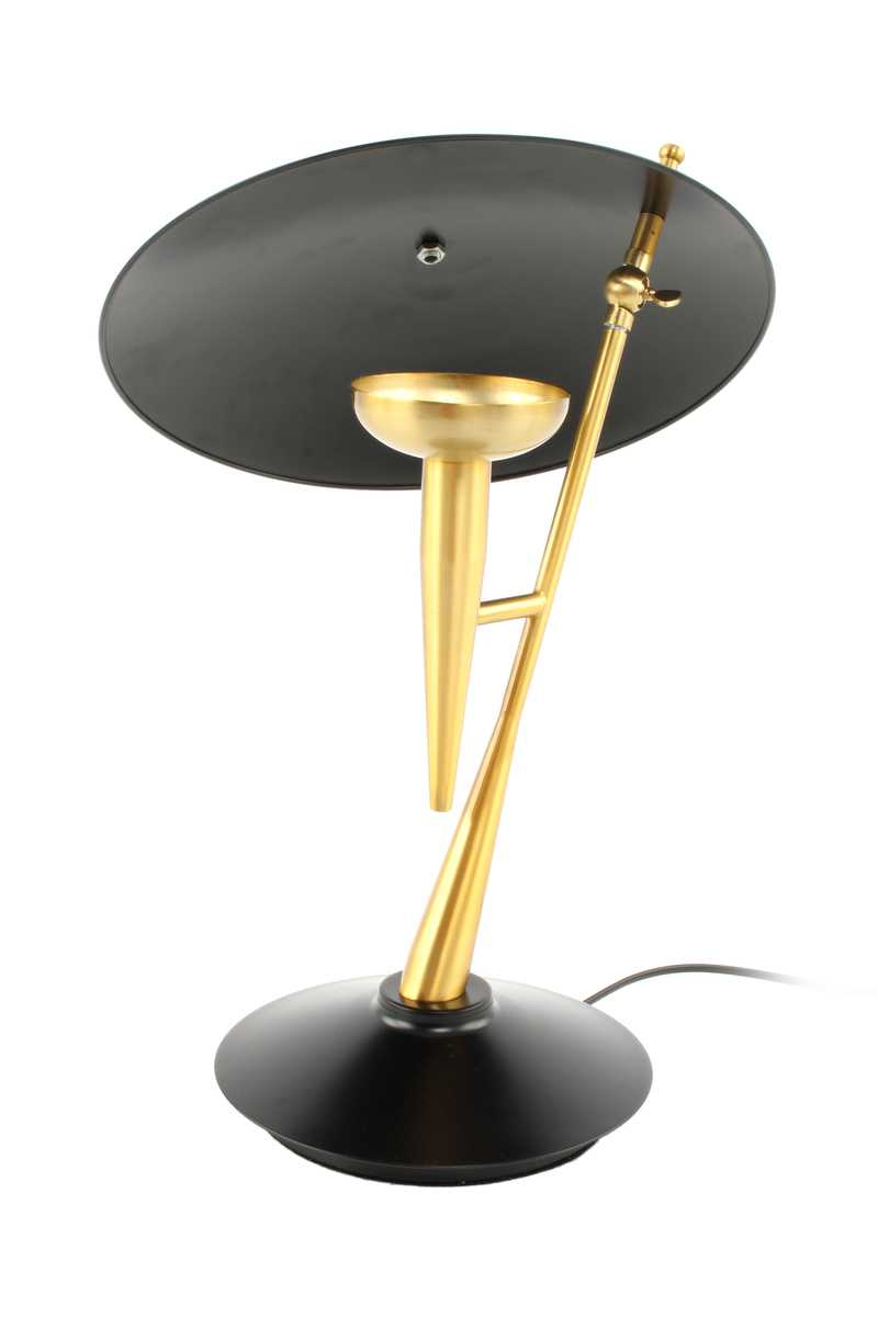 

Настольная лампа Arhome Monaco M125 Black/Gold G5X5M-GLD