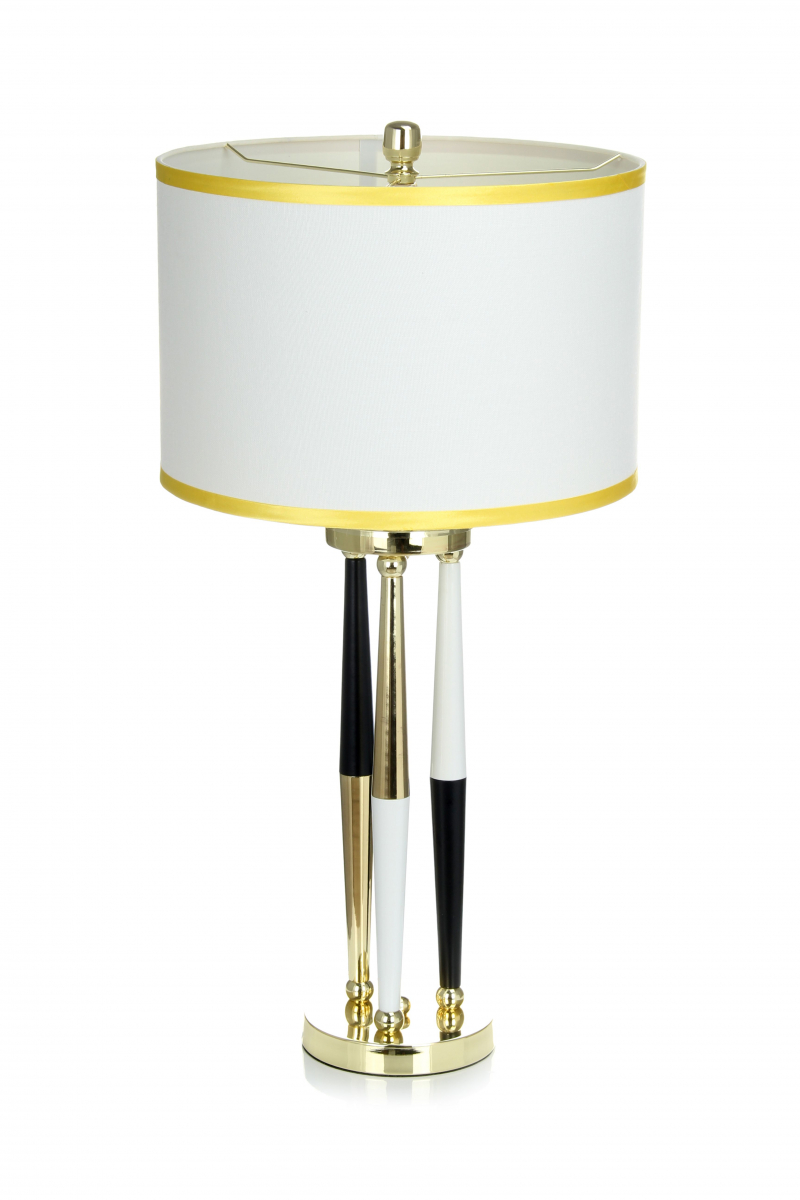 

Настольная лампа Arhome Adajio White/Black/Gold M6UNQ