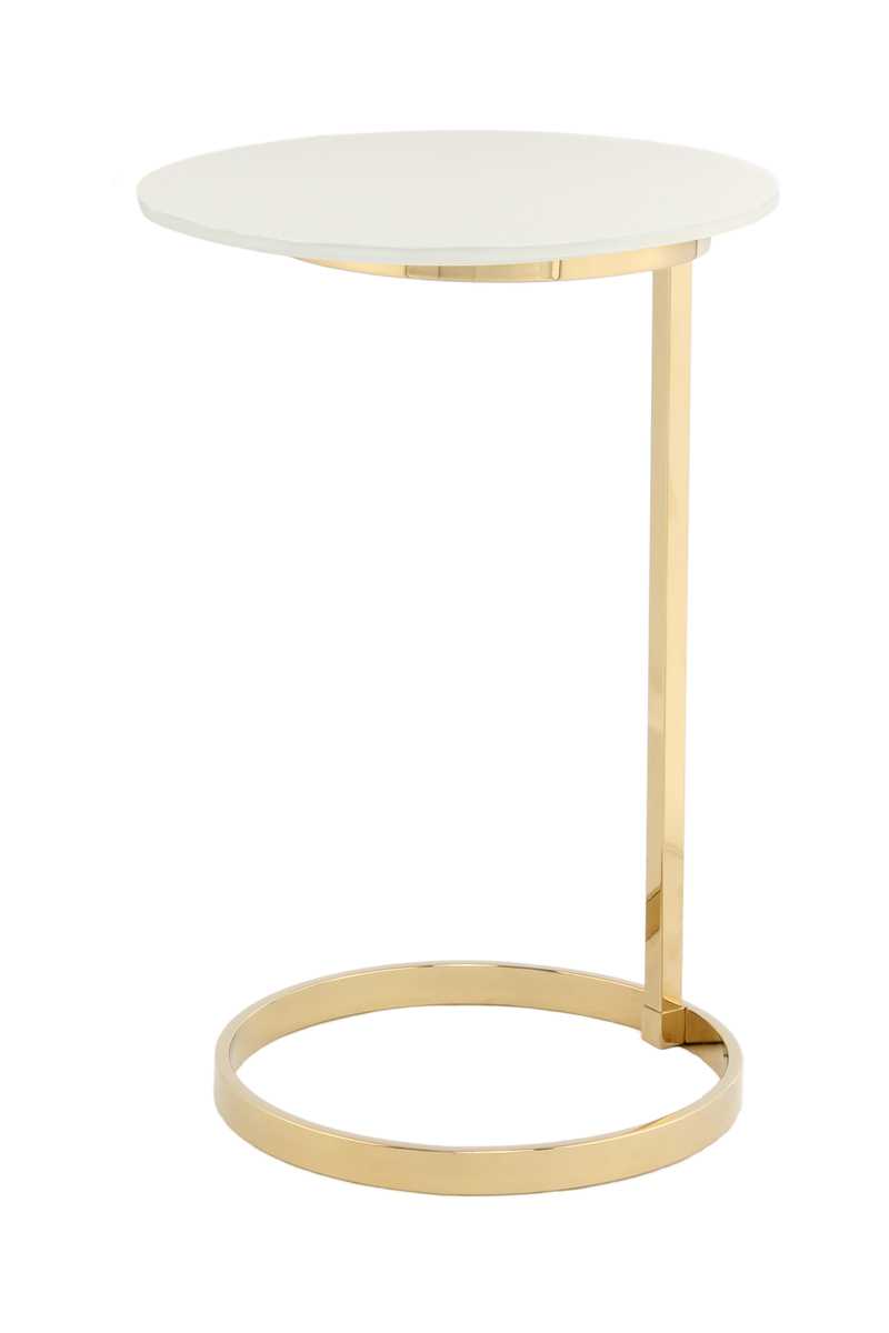 

Стол Arhome Klark MD525 Gold/White QLBH1