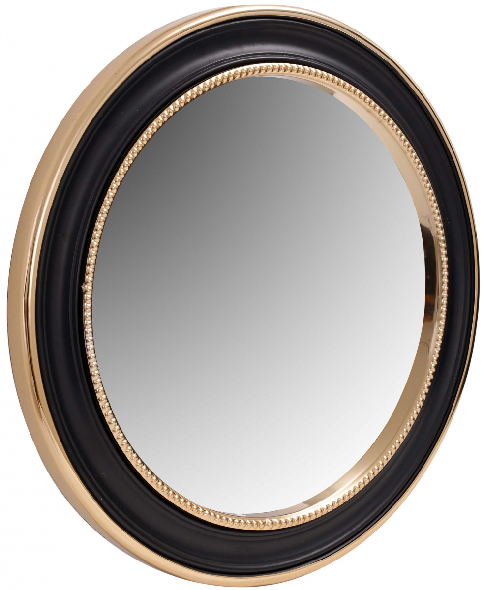 

Настенное зеркало Arhome Round 625 Gold/Black Ø 58 cm OHLR8-GLD