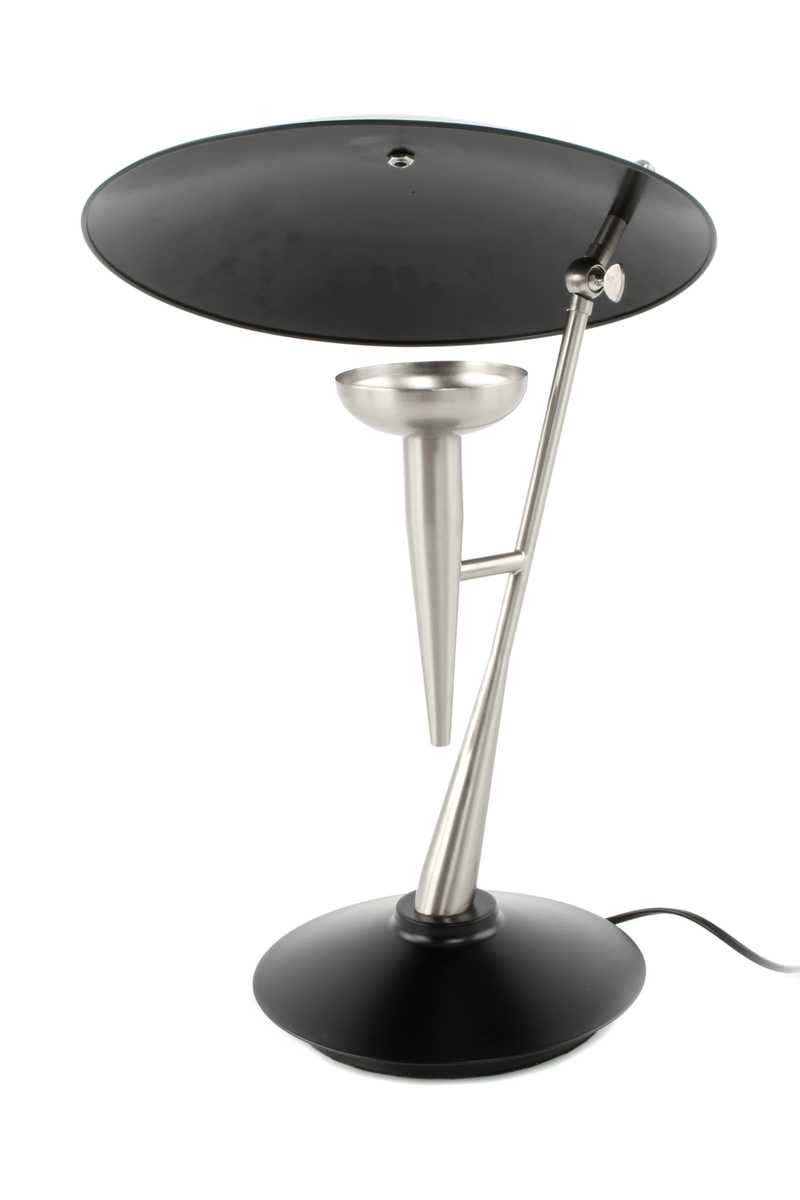 

Настольная лампа Arhome Monaco M125 Black/Silver G5X5M-SIV