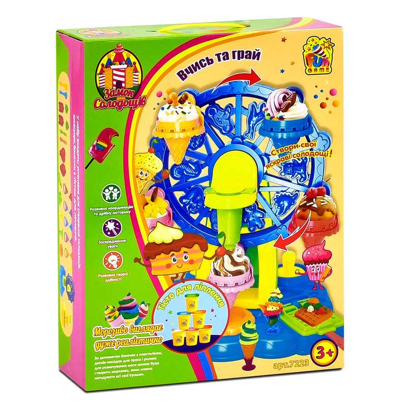 

Тесто для лепки FUN GAME Замок солодощів в коробке 7223