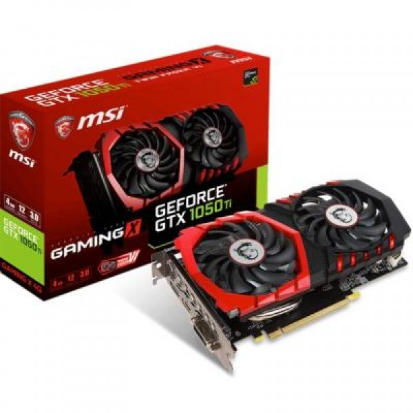 

Видеокарта MSI GeForce GTX1050 Ti 4096Mb GAMING X (GTX 1050 Ti GAMING X 4G)