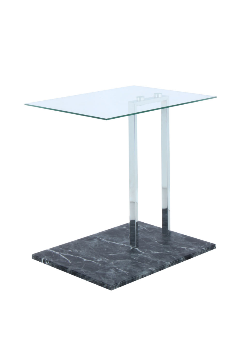 

Стол Arhome Quadro SM525 Clear/Chrom/Blackmarble ZZR9Z