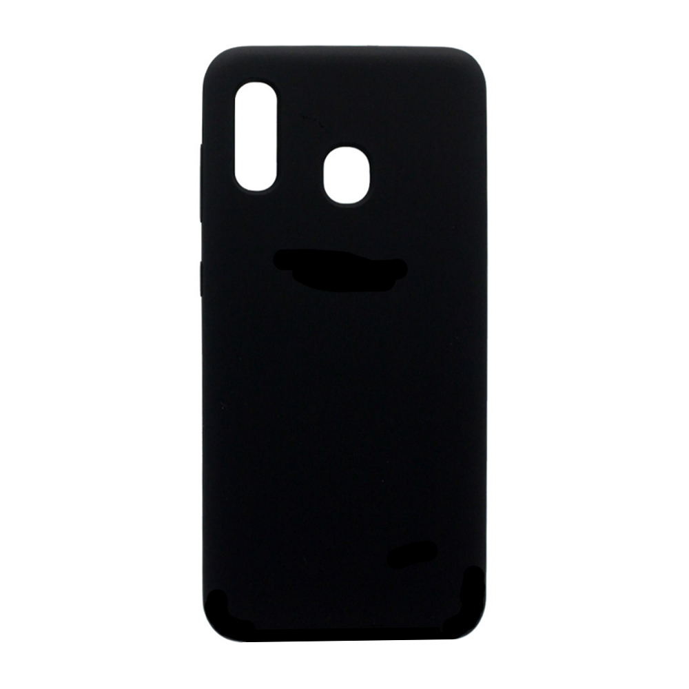 Чехол-накладка Original Silicon Case для Samsung Galaxy A30 Black ...