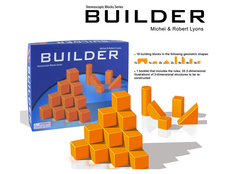 

Развивающая игра головоломка "Builder Game" ARCHITECTO GT274411