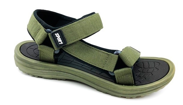 

Сандалии босоножки мужские Restime mml 21222 khaki хаки спортивные пляжные текстиль 45 размер 29 см (1164)