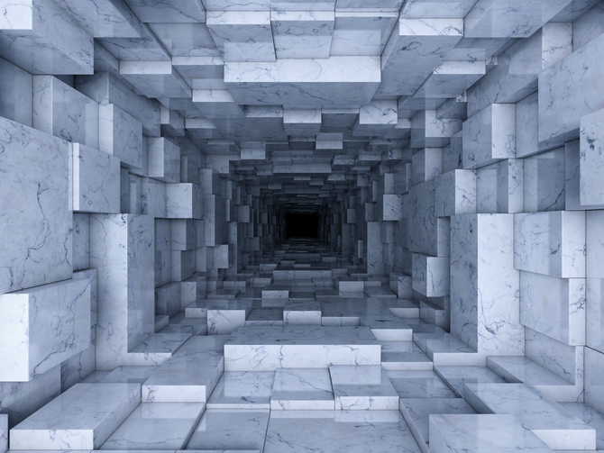

Фотообои 3D '3D Тоннель' (2579) , Холст
