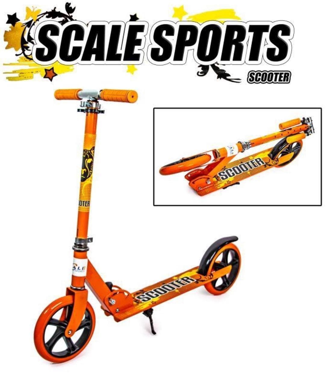 

Двухколесный складной Самокат Scooter 460 Orange , оранжевого цвета, до 100кг
