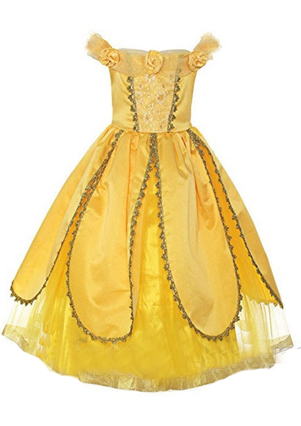 

Платье Бэлль "Красавица и чудовище" 3 года (98 см) 3259-yellow желтый цвет
