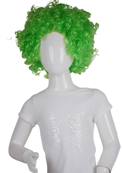 

Детский парик кудри6 7051-green зеленый цвет