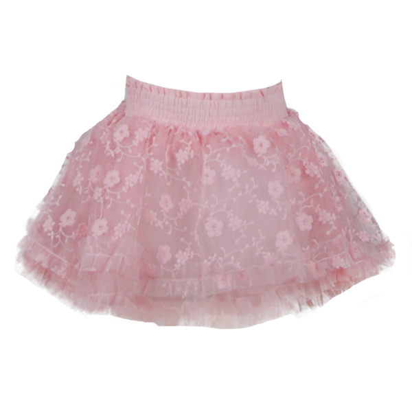 

Юбка из фатина с узором 4 года (104 см) Z 50174-light pink светло розовый цвет