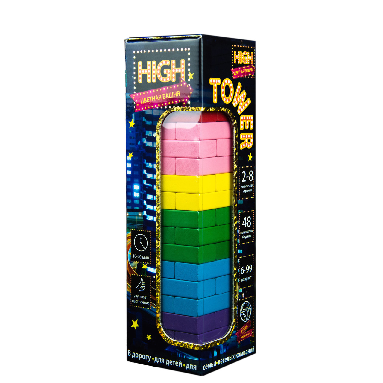 

High Tower настольная игра джанга 48 брусков 30960