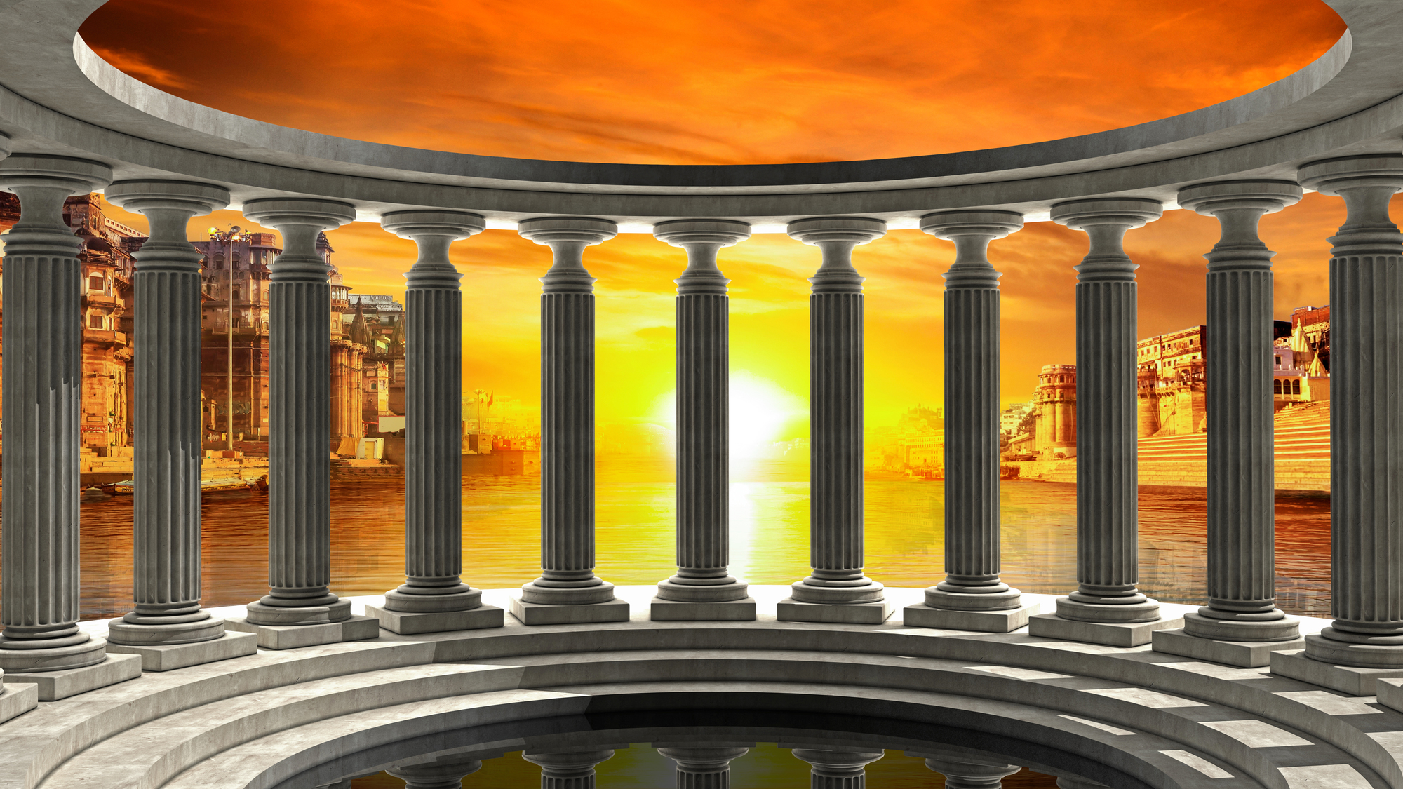 

Фотообои 3D 'Античность' (4815) , Деко