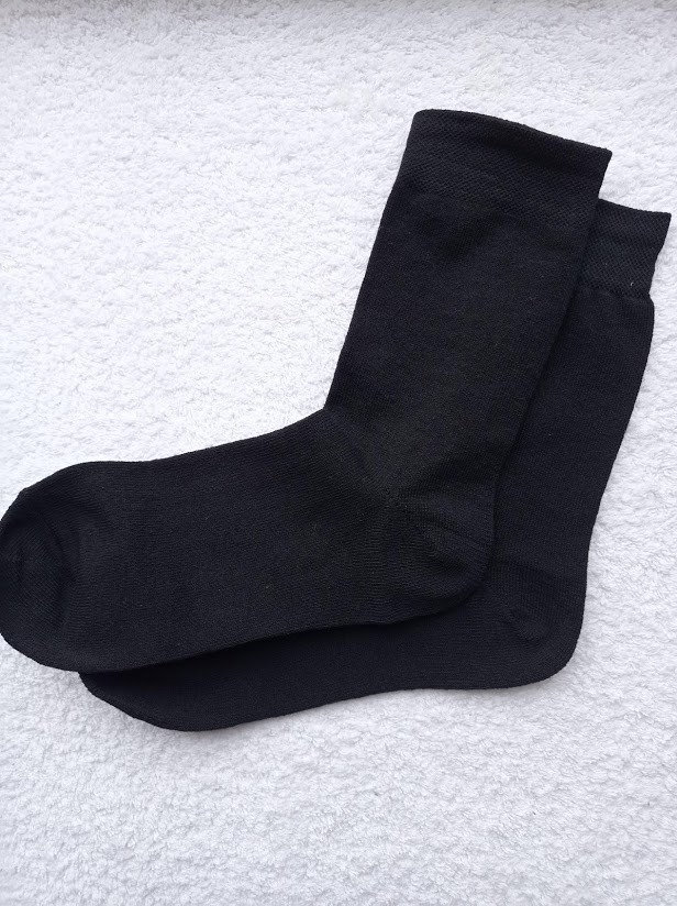 

Носки черные высокие Leocomf размер 40-44