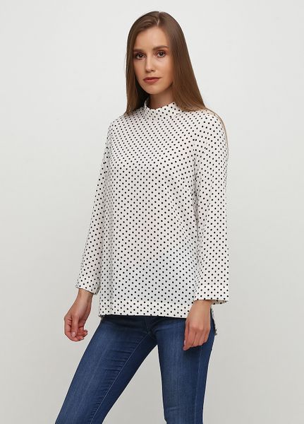 

Блуза H&M 40 Молочно-черная (1089-357)