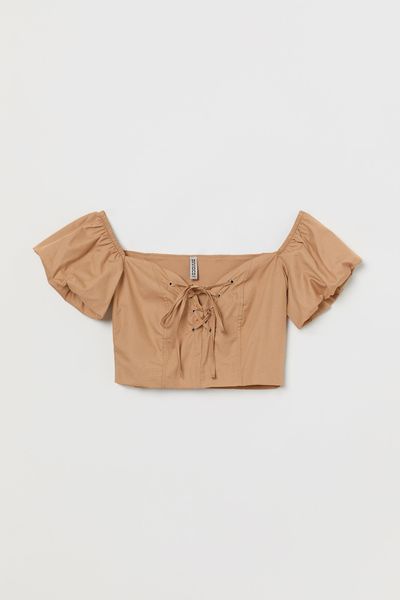 

Блуза H&M 44 Бежевая (1202-366)