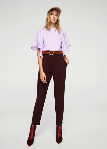 

Блуза MANGO XS/S Сиреневая (1089-853)