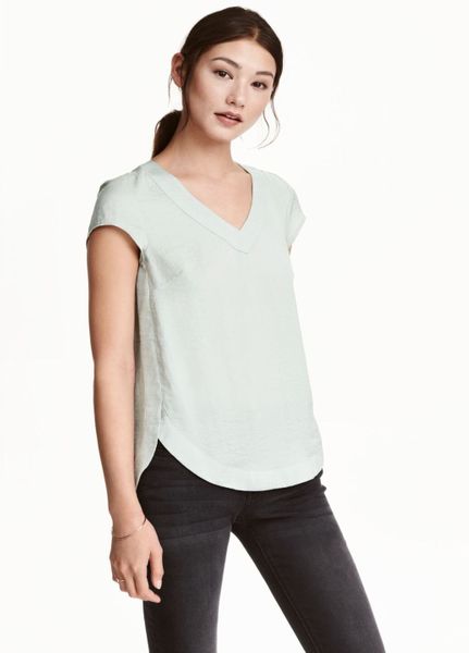 

Блуза H&M 32 Серая (1099-169)